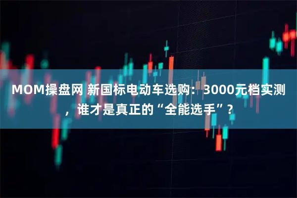 MOM操盘网 新国标电动车选购：3000元档实测，谁才是真正的“全能选手”？